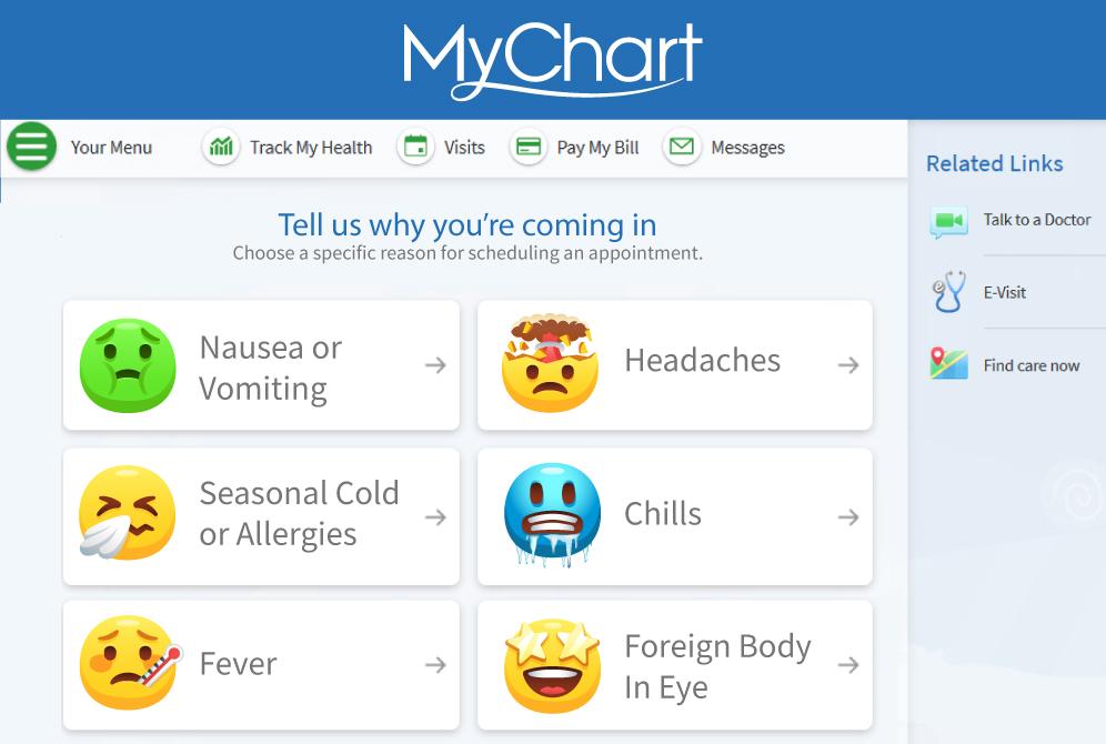 MyChart Now Supports Emojis